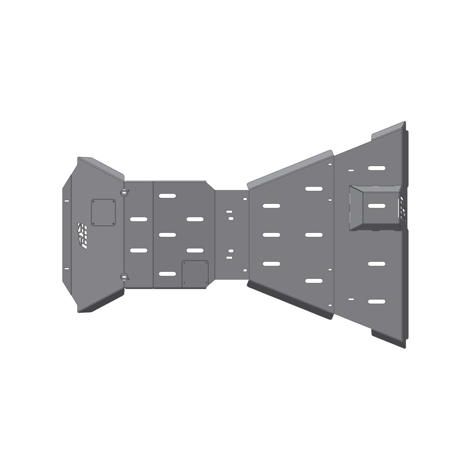 CBI Toyota Tundra Full Overland Skid Plate Set | 2014-2021