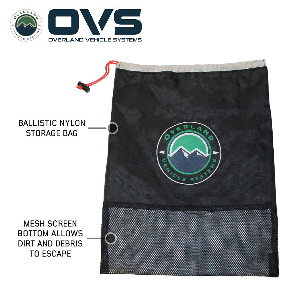 Brute Recovery Tow Strap with Padded Sleeve, Reinforced Loop, and Draw String Storage Bag