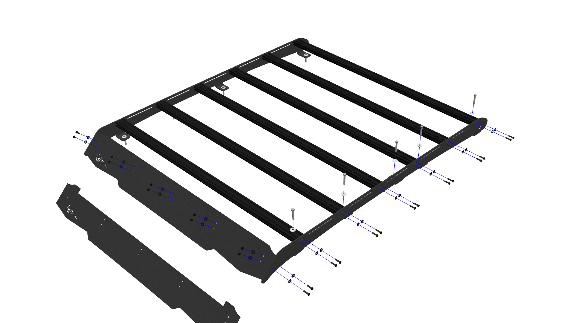 Prinsu Polaris Xpedition Adventure 2-Seat Roof Rack | 2024