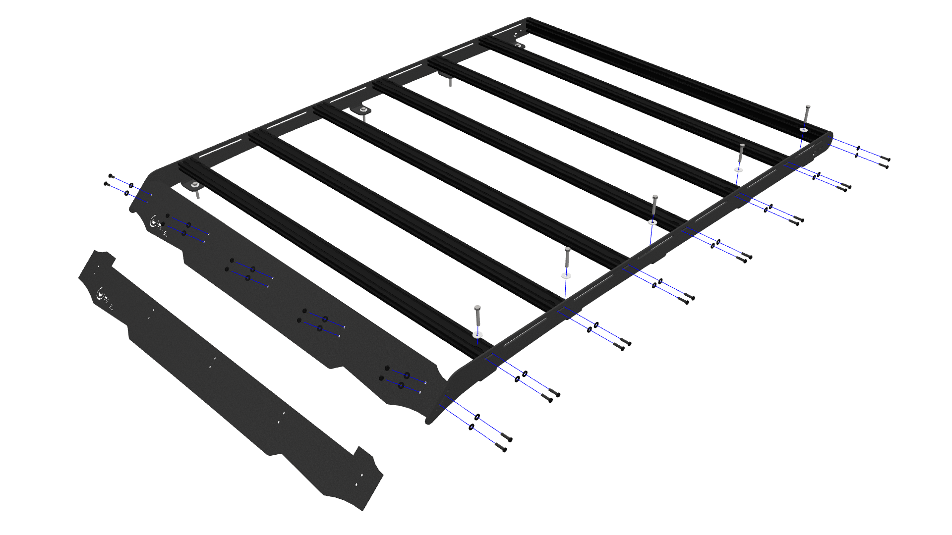 Prinsu Polaris Xpedition XP 5-Seat Roof Rack | 2024
