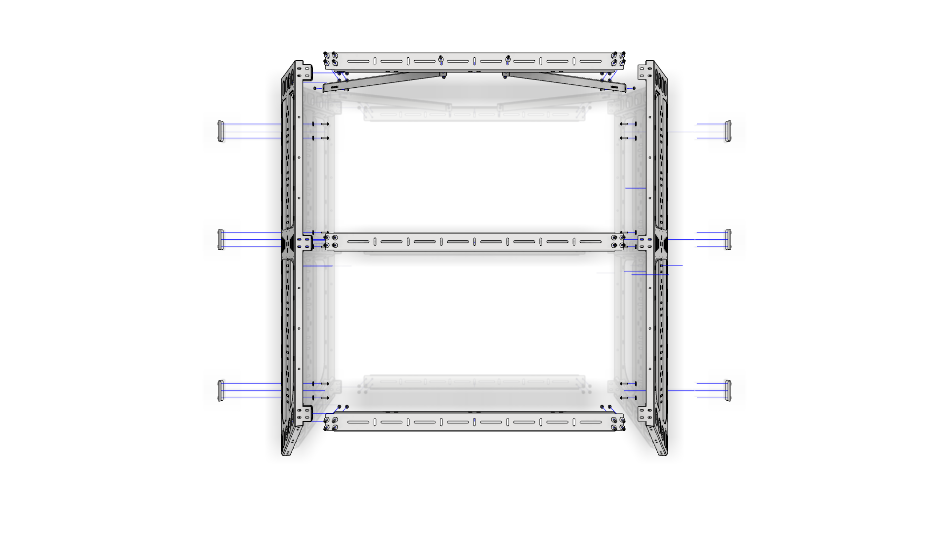 CBI Ford F-150 Cab Height Bed Rack | 6.5' Bed | 2004-2022