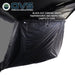 XD Nomadic 270 Grey Hex Awning Walls - Reflective Overlay with Black Out Undercoats and Storage Bag