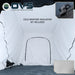 XD K2 Dual Action Clam Shell 2 Person Aluminum Hard Shell Roof Top Tent, Blue Body & Black Rainfly