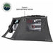 XD Nomadic 180 LTE Awning Walls - Black Fabric and Trim - Universal