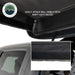 XD Nomadic 180 LTE Awning Walls - Black Fabric and Trim - Universal