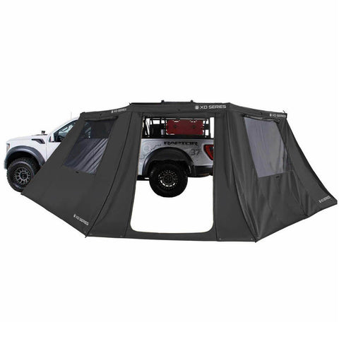 XD Nomadic 180 LTE Awning Walls - Black Fabric and Trim - Universal
