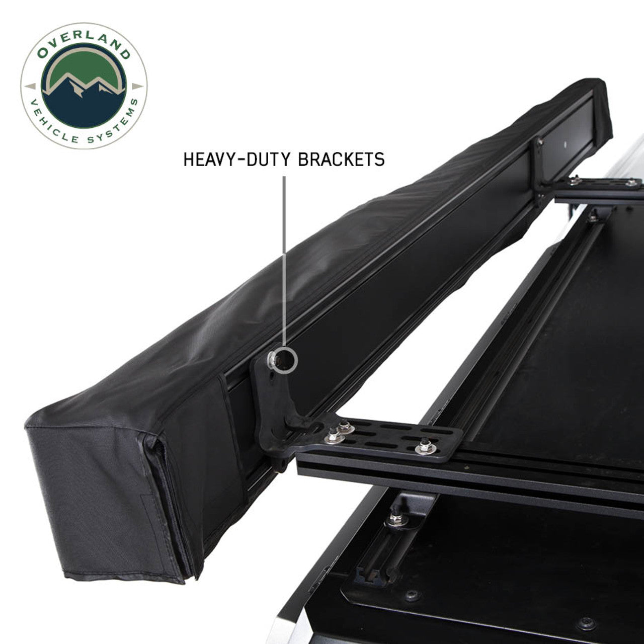OVS XD Nomadic 270 LT Awning - Black Fabric and Travel Cover