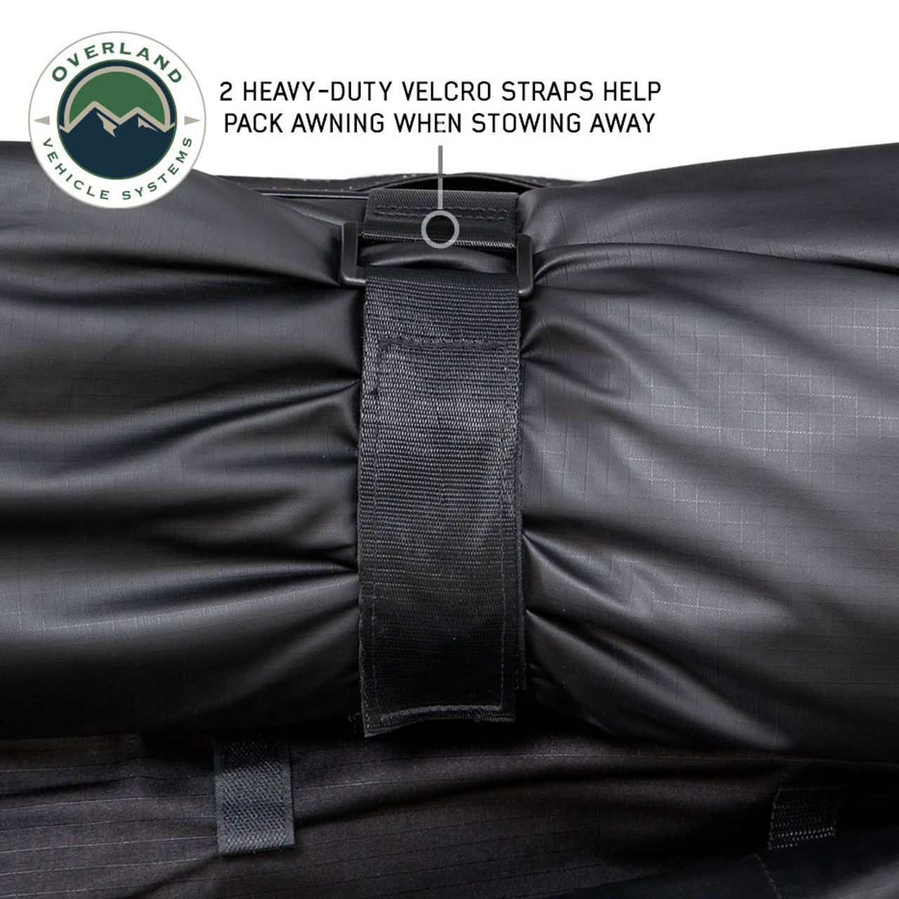 OVS XD Nomadic 270 LT Awning - Black Fabric and Travel Cover