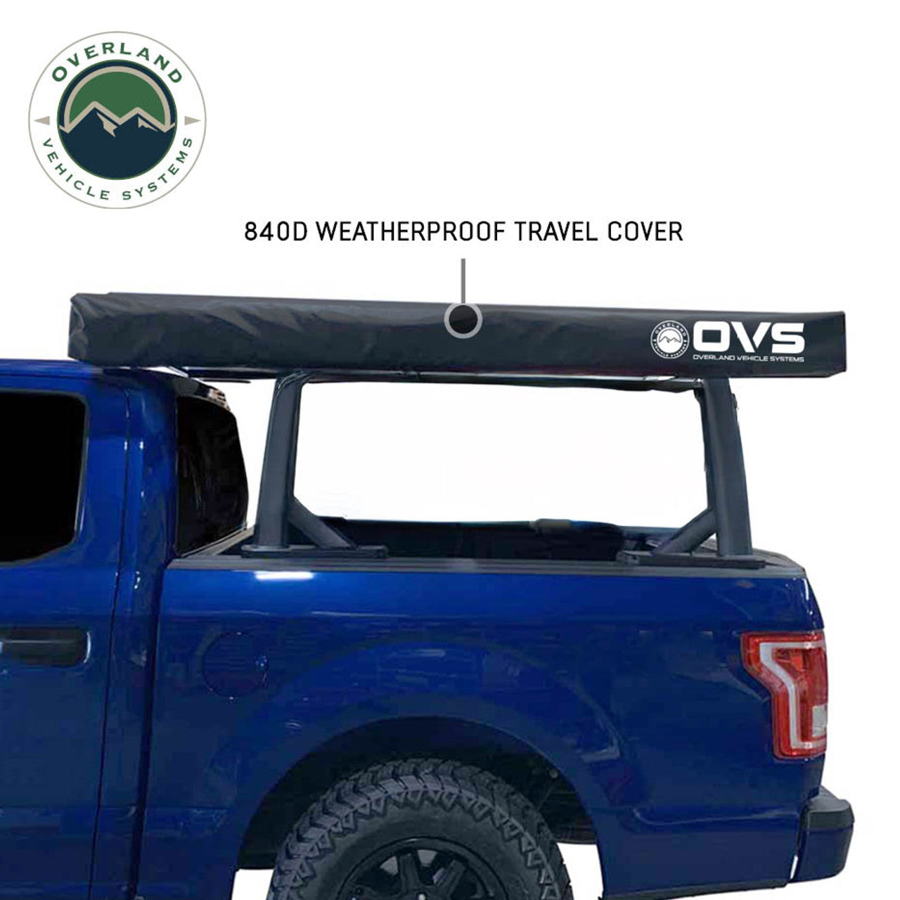 OVS XD Nomadic 270 LT Awning - Black Fabric and Travel Cover
