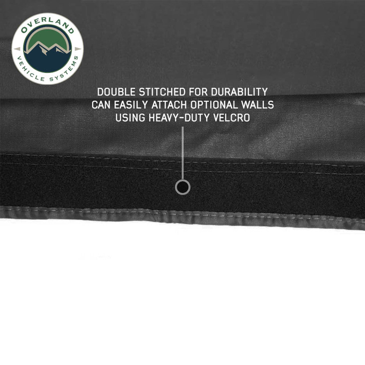 OVS XD Nomadic 270 LTE Awning - Black Fabric and Travel Cover