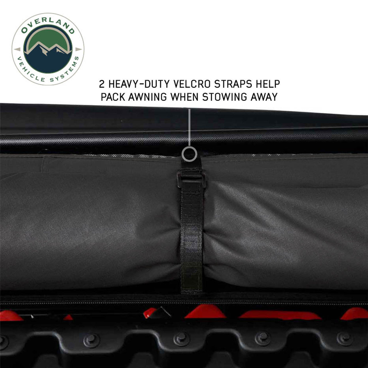 OVS XD Nomadic 270 LTE Awning - Black Fabric and Travel Cover