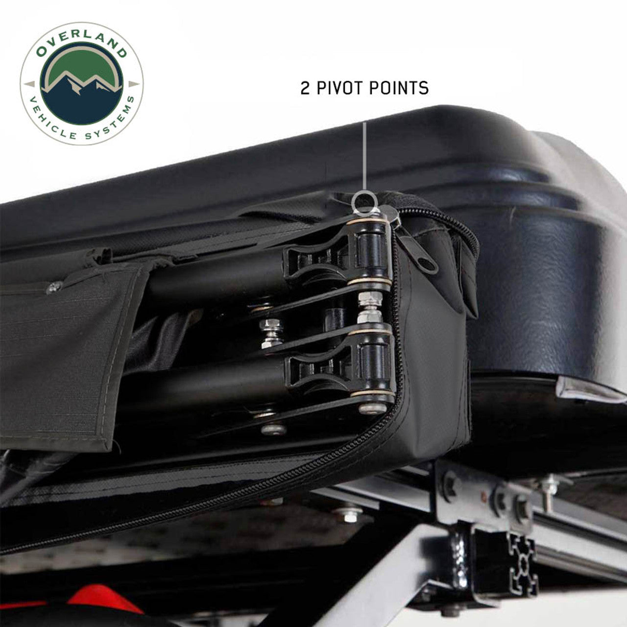 OVS XD Nomadic 270 LTE Awning - Black Fabric and Travel Cover