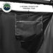 XD Nomadic 90 Degree Pivot Shower Awning - Quick Deploying w/Light Strip & Black Out