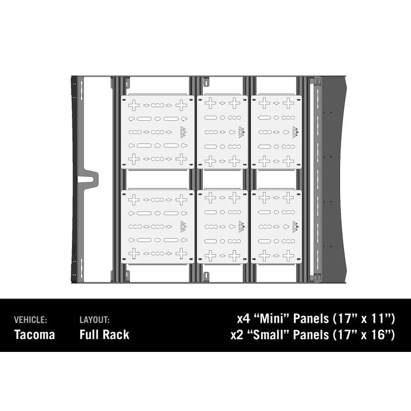 Backwoods DRIFTR Roof Rack Deck Accessory Panels-10