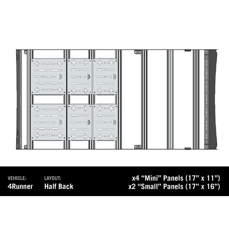 Backwoods DRIFTR Roof Rack Deck Accessory Panels-11