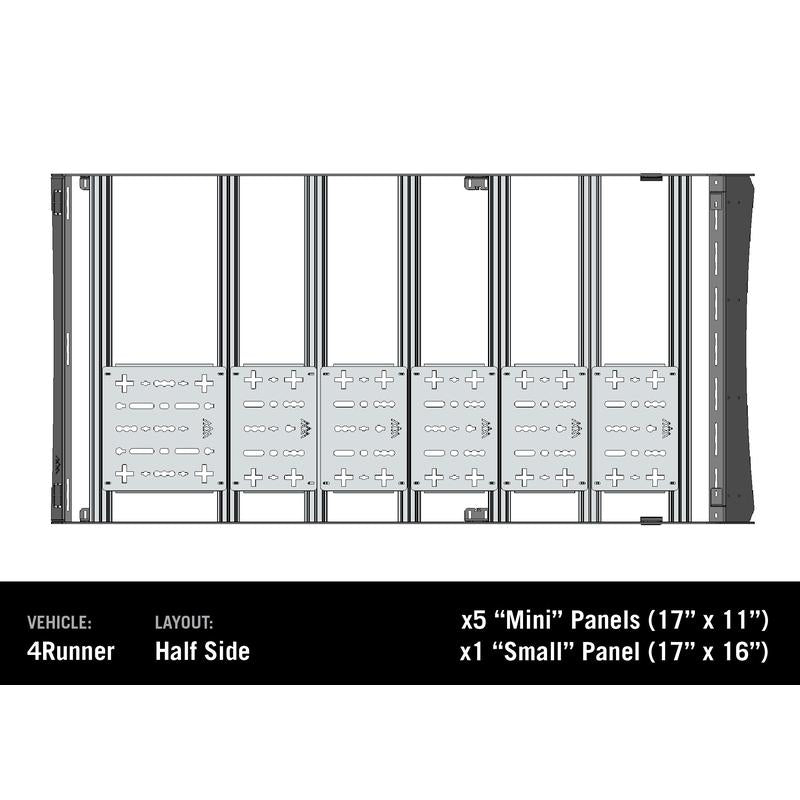 Backwoods DRIFTR Roof Rack Deck Accessory Panels-14