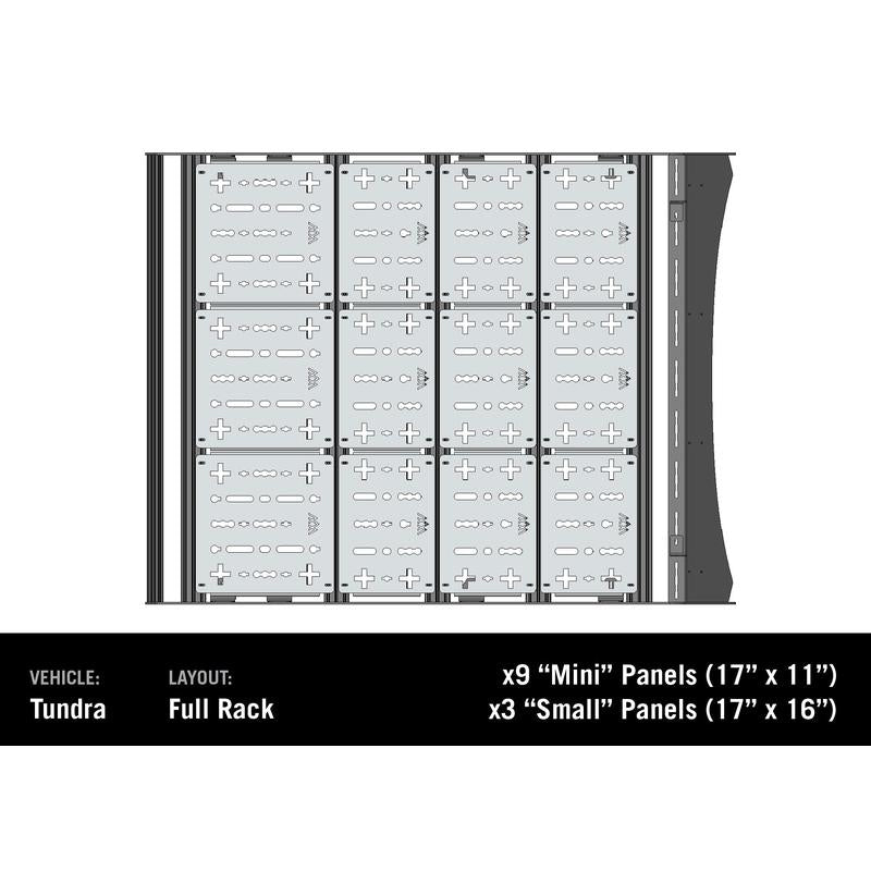 Backwoods DRIFTR Roof Rack Deck Accessory Panels-9