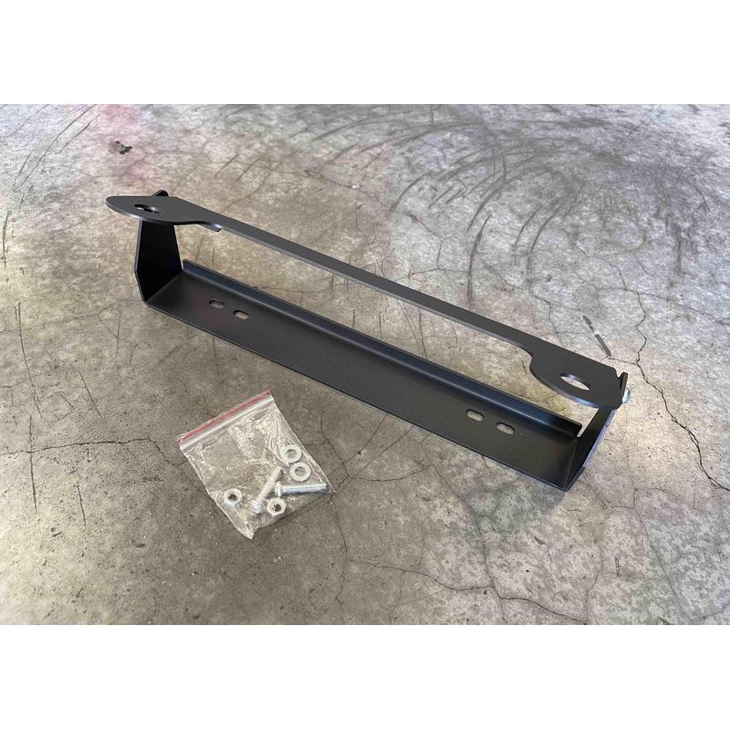 Backwoods Flip Up Front License Plate Holder - Hawse Fairlead-7