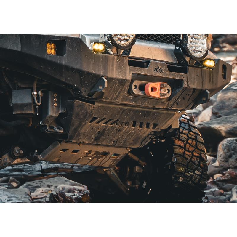 Backwoods Toyota 4Runner 5th Gen (2010-2024) Aluminum Connector Skid Plate-3
