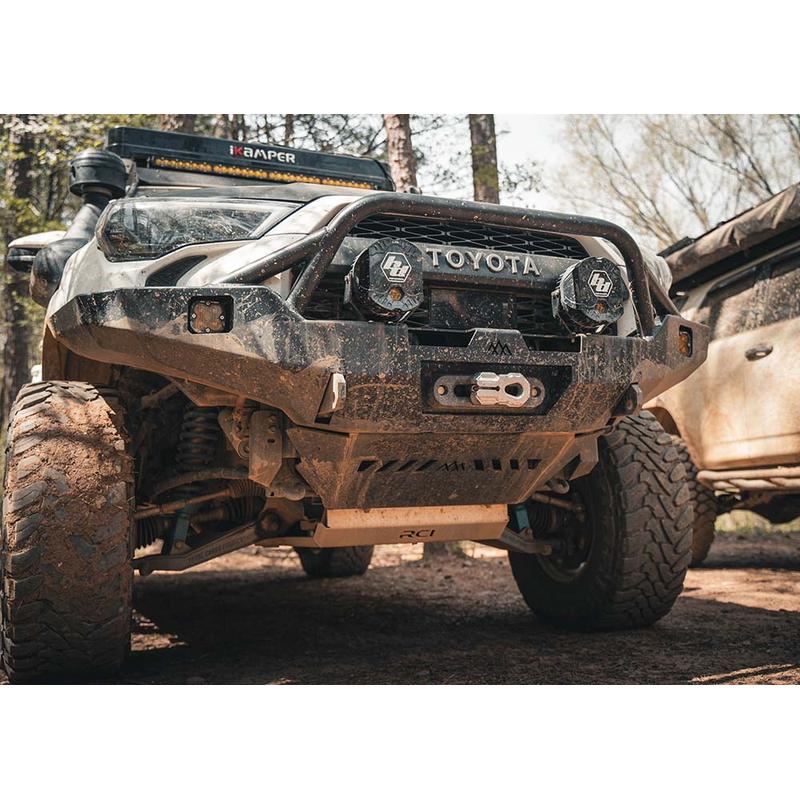 Backwoods Toyota 4Runner 5th Gen (2010-2024) Aluminum Connector Skid Plate-4