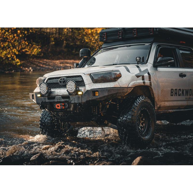 Backwoods Toyota 4Runner 5th Gen (2010-2024) Hi-Lite Overland Front Bumper [No Bull Bar]-3