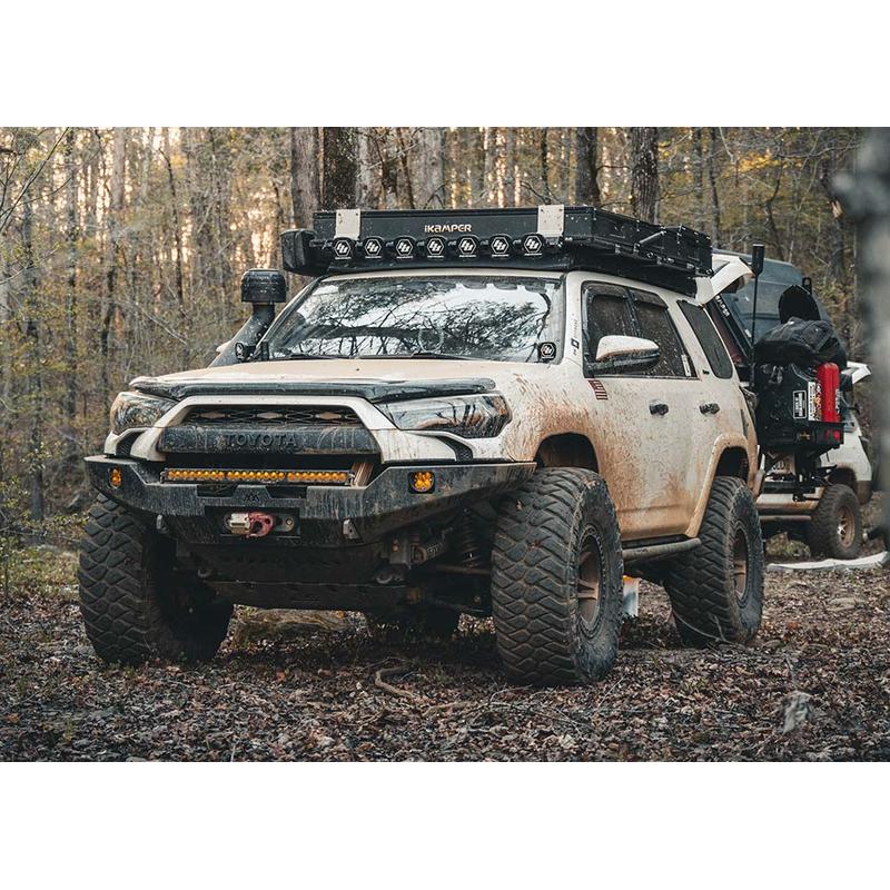 Backwoods Toyota 4Runner 5th Gen (2010-2024) Hi-Lite Overland Front Bumper [No Bull Bar]-4