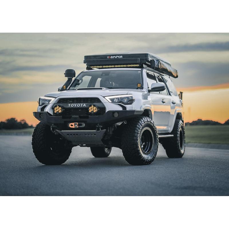 Backwoods Toyota 4Runner 5th Gen (2010-2024) Hi-Lite Overland Front Bumper [No Bull Bar]-7