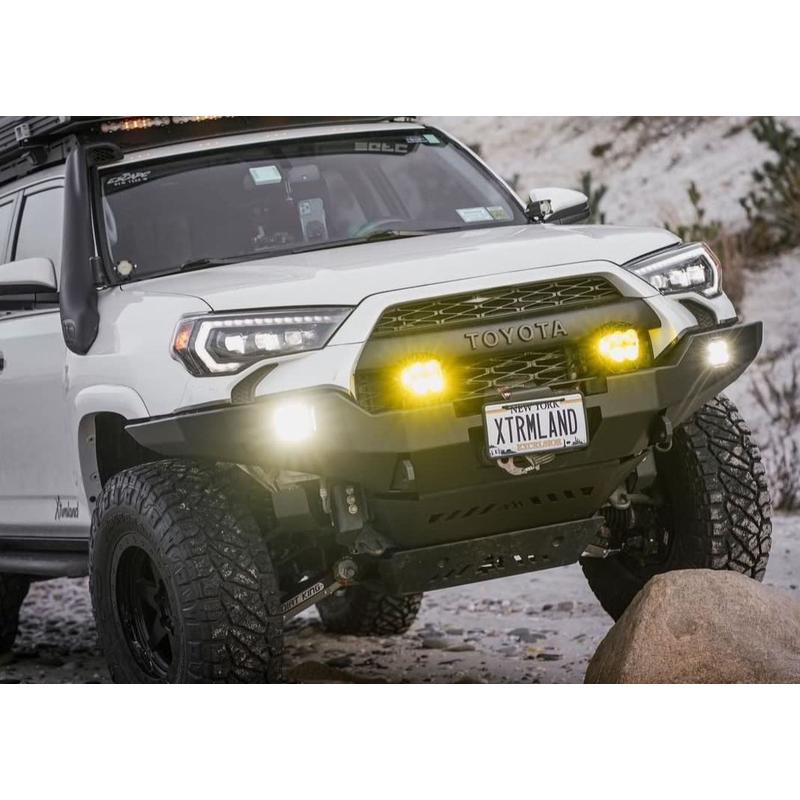 Backwoods Toyota 4Runner 5th Gen (2010-2024) Hi-Lite Overland Front Bumper [No Bull Bar]-8