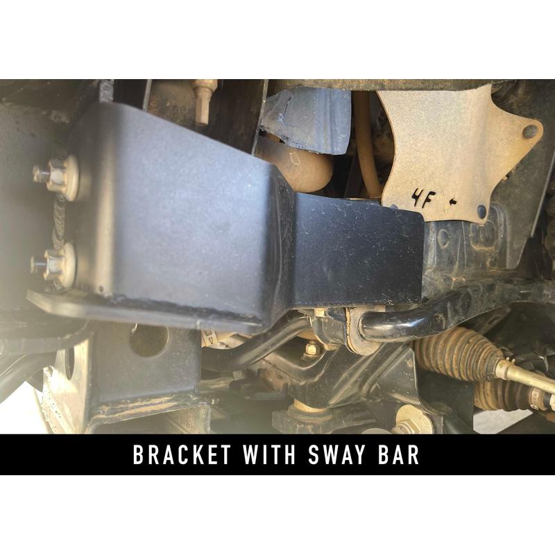 Backwoods Toyota Tacoma 3rd Gen (2016-2023) Front Bumper Support Brackets-4