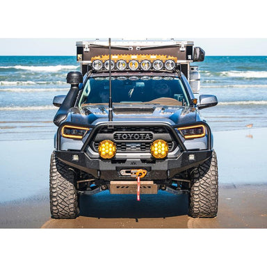 Backwoods Toyota Tacoma 3rd Gen (2016-2023) Hi-Lite Overland Front Bumper [Bull Bar]-1
