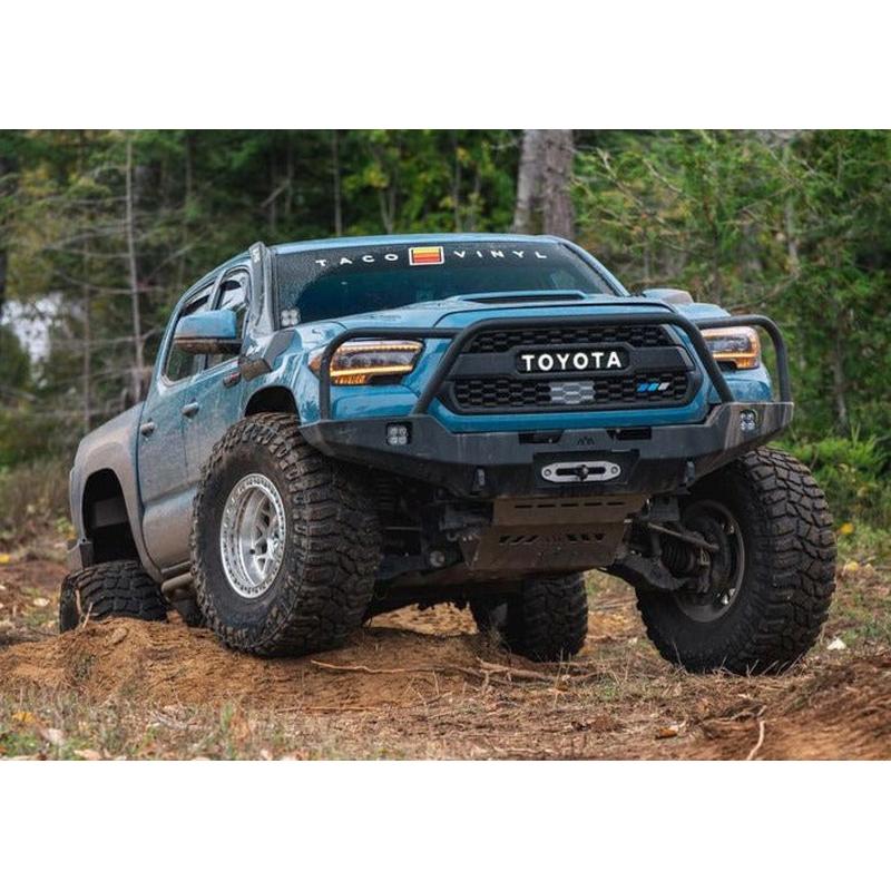 Backwoods Toyota Tacoma 3rd Gen (2016-2023) Hi-Lite Overland Front Bumper [Bull Bar]-4