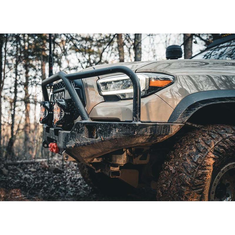 Backwoods Toyota Tacoma 3rd Gen (2016-2023) Hi-Lite Overland Front Bumper [Bull Bar]-7