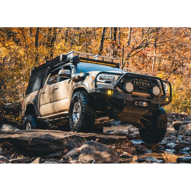 Backwoods Toyota Tacoma 3rd Gen (2016-2023) Hi-Lite Overland Front Bumper [Bull Bar]-9