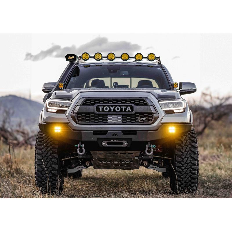 Backwoods Toyota Tacoma 3rd Gen (2016-2023) Hi-Lite Overland Front Bumper [No Bull Bar]-1