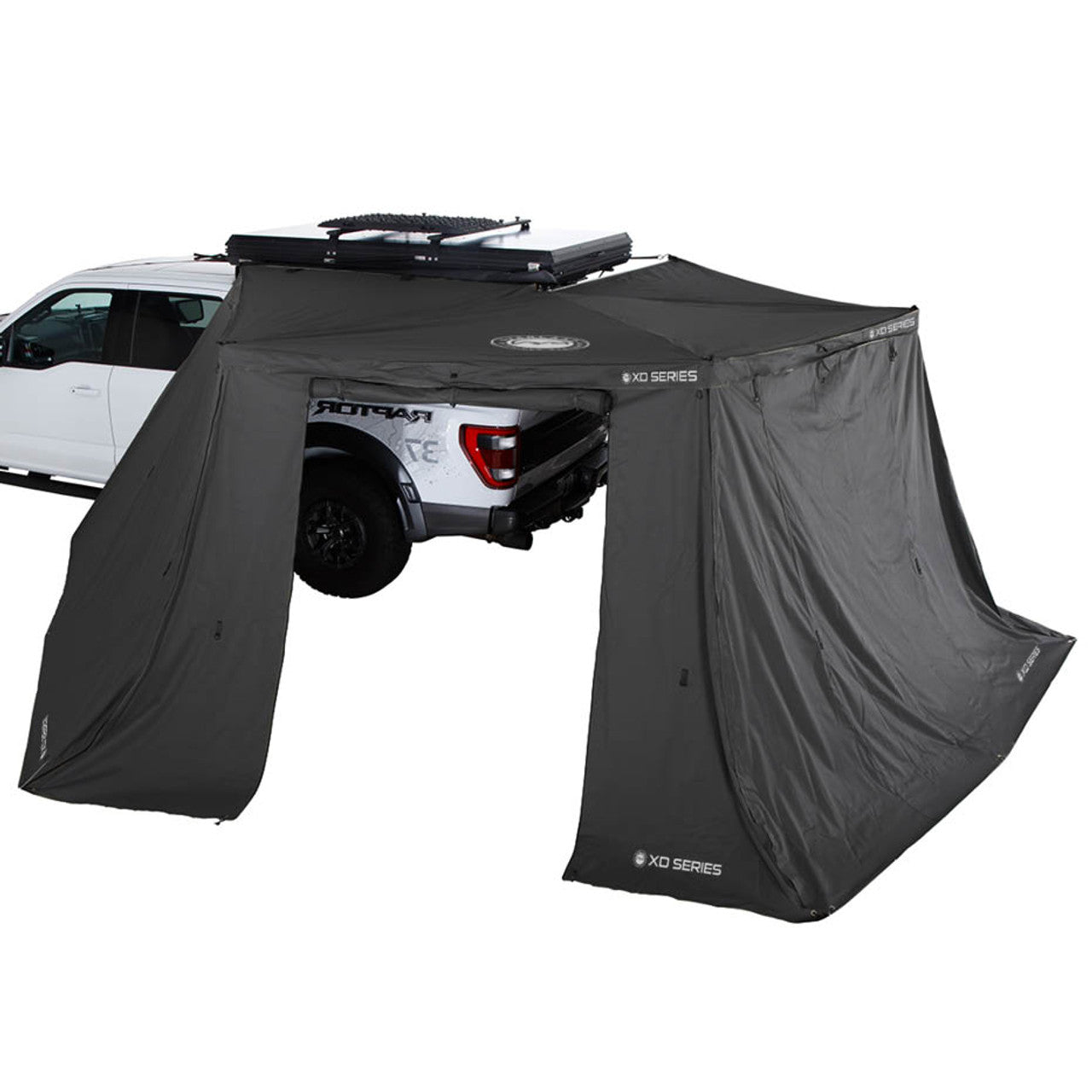 XD Nomadic 270 LT Awning Walls - Black Fabric and Trim