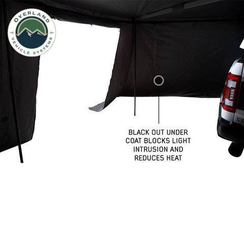 XD Nomadic 270 LT Awning Walls - Black Fabric and Trim
