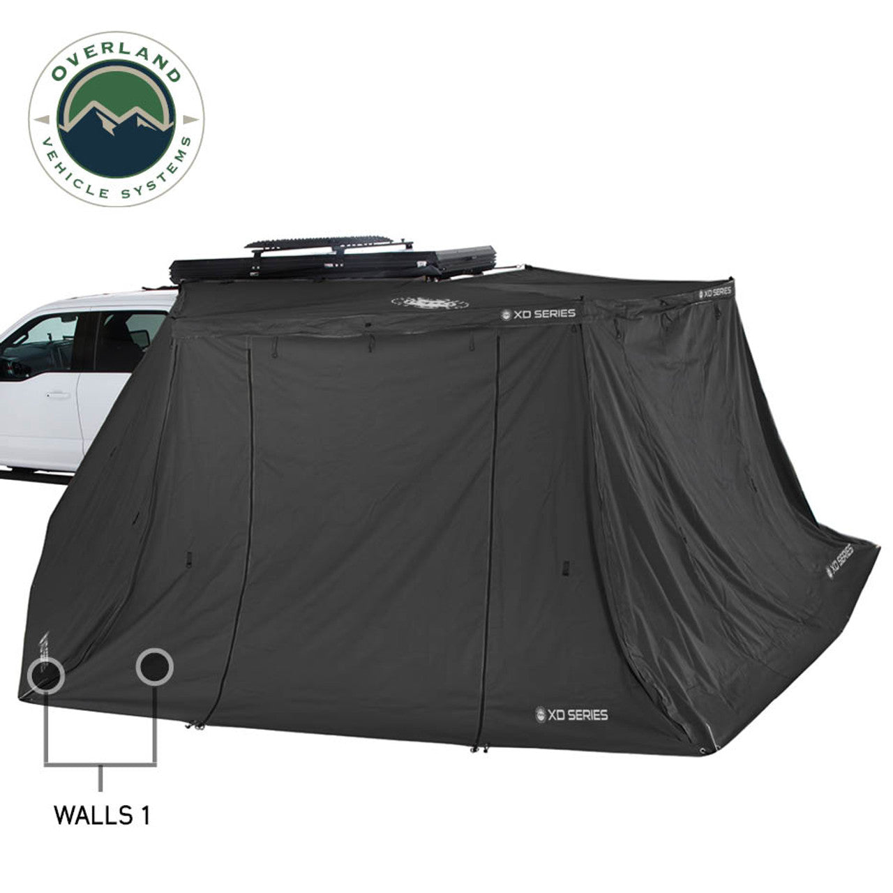 XD Nomadic 270 LT Awning Walls - Black Fabric and Trim