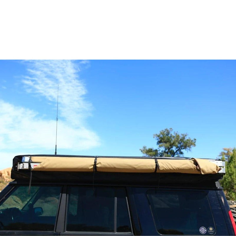 eezi-awn-manta-270-awning-beige-close-side-view-in-nature