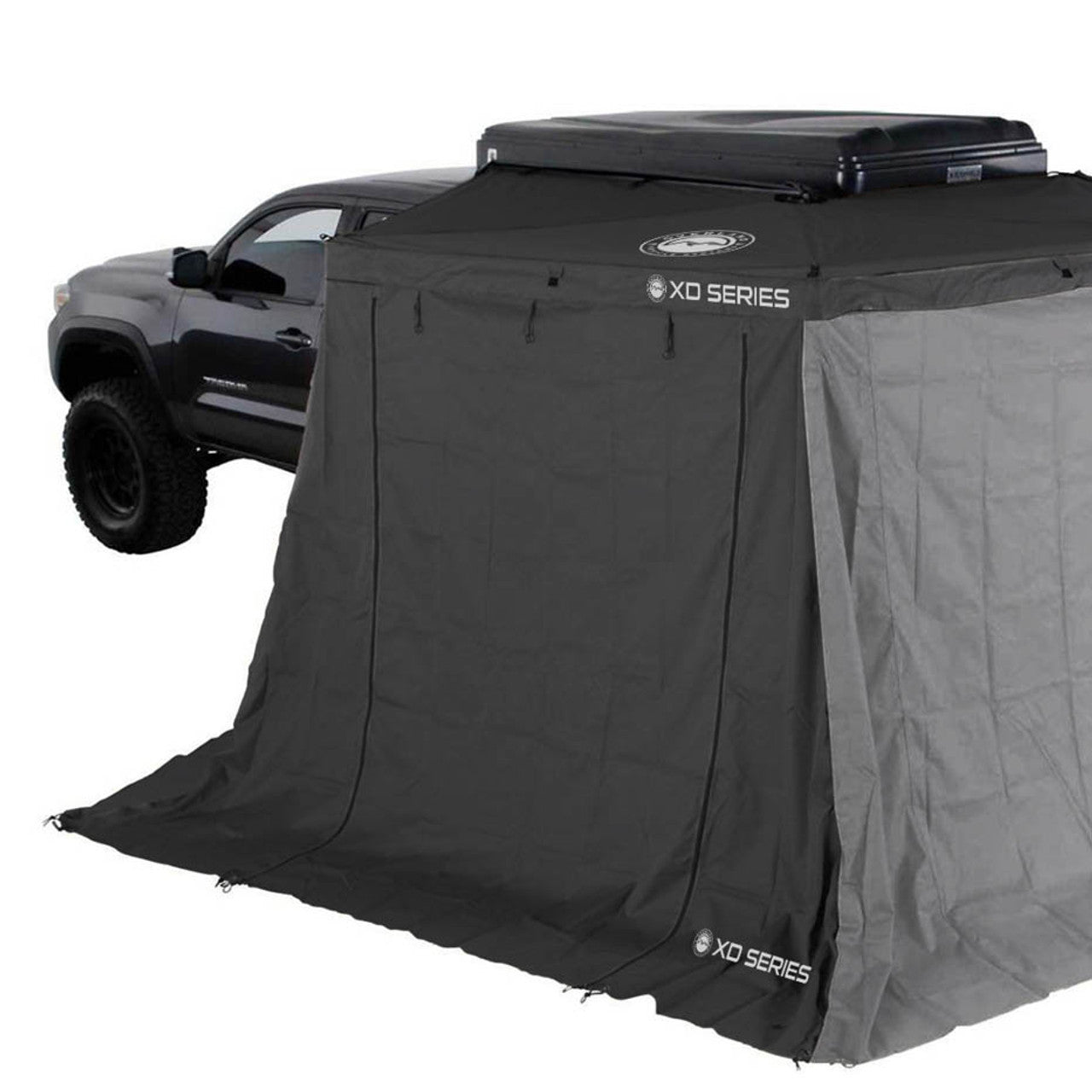 XD Nomadic 270 LTE Awning Walls - Black Fabric and Trim