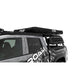 freespirit-recreation-aspen-v2-standard-hard-shell-roof-top-tent-black-closed-with-cover-front-corner-view-on-toyota-tacoma-on-white-backgroud