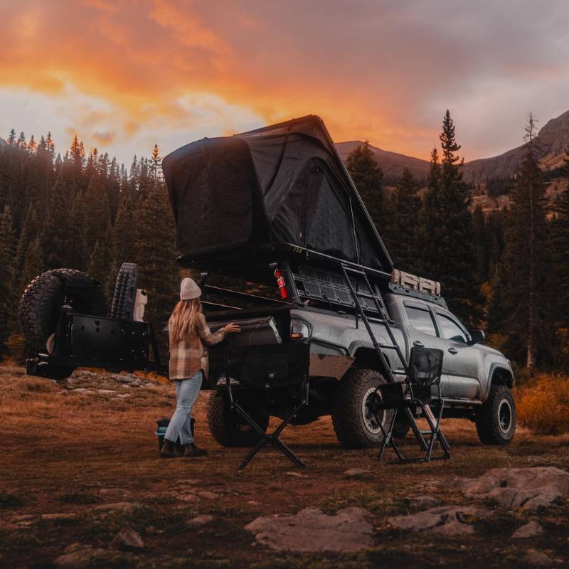 free spirit roof top tents Freespirit Recreation Aspen V2 XL Rooftop Tent