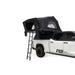 freespirit-recreation-high-country-v2-king-soft-shell-roof-top-tent-black-open-front-corner-view-on-toyota-tundra-on-neutral-background