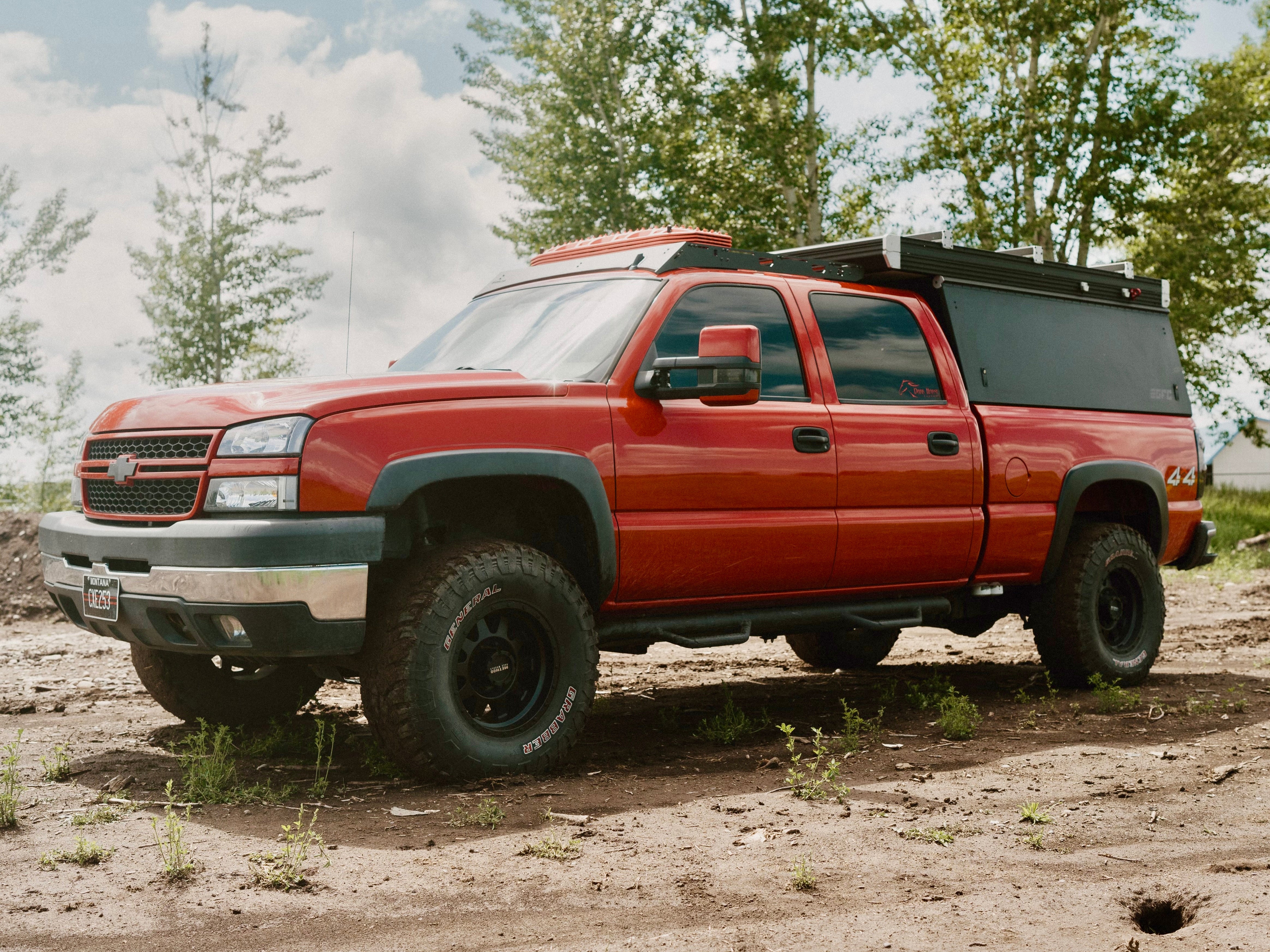 1999 - 2007 Chevy Silverado | GMC Sierra Camper Roof Rack for GFC