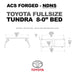leitner-acs-forged-no-drill-bed-rack-for-toyota-tundra-8ft-dimensions-on-white-background