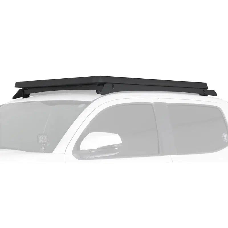 leitner-acs-roof-over-cab-platform-rack-for-gmc-front-corner-view-on-white-background