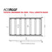 leitner-acs-roof-over-cab-platform-rack-for-toyota-4runner-5th-gen-full-length-dimensions-on-white-background