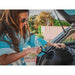 leitner-hydropod-carry-portable-shower-kit-close-up-view-inside-vahicle-with-person-pulling-pump-in-parking-area