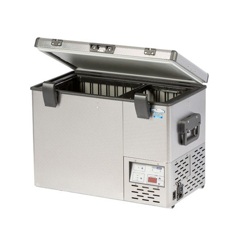 national-luna-legacy-smart-fridge-and-freezer-45l-front-view-with-door-open-on-white-background