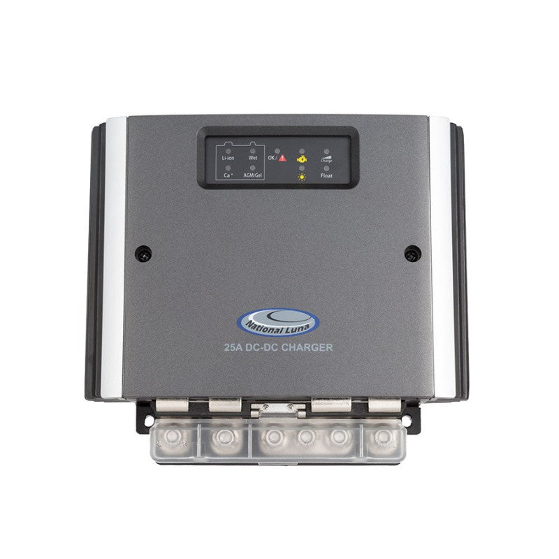 national-luna-nldc-25-dc-dc-25-amp-charger-top-view-on-white-background