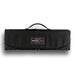 overland-solar-bugout-130-v3-portable-solar-charger-black-closed-front-view-with-logo-on-white-background